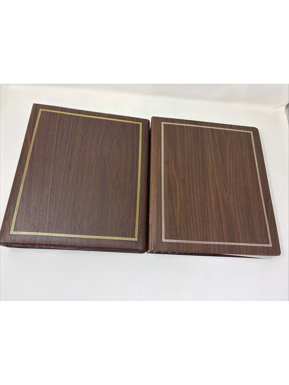 Wood Grain Plastic 4x6 Photo Album’s Snap In Pages Made In Canada